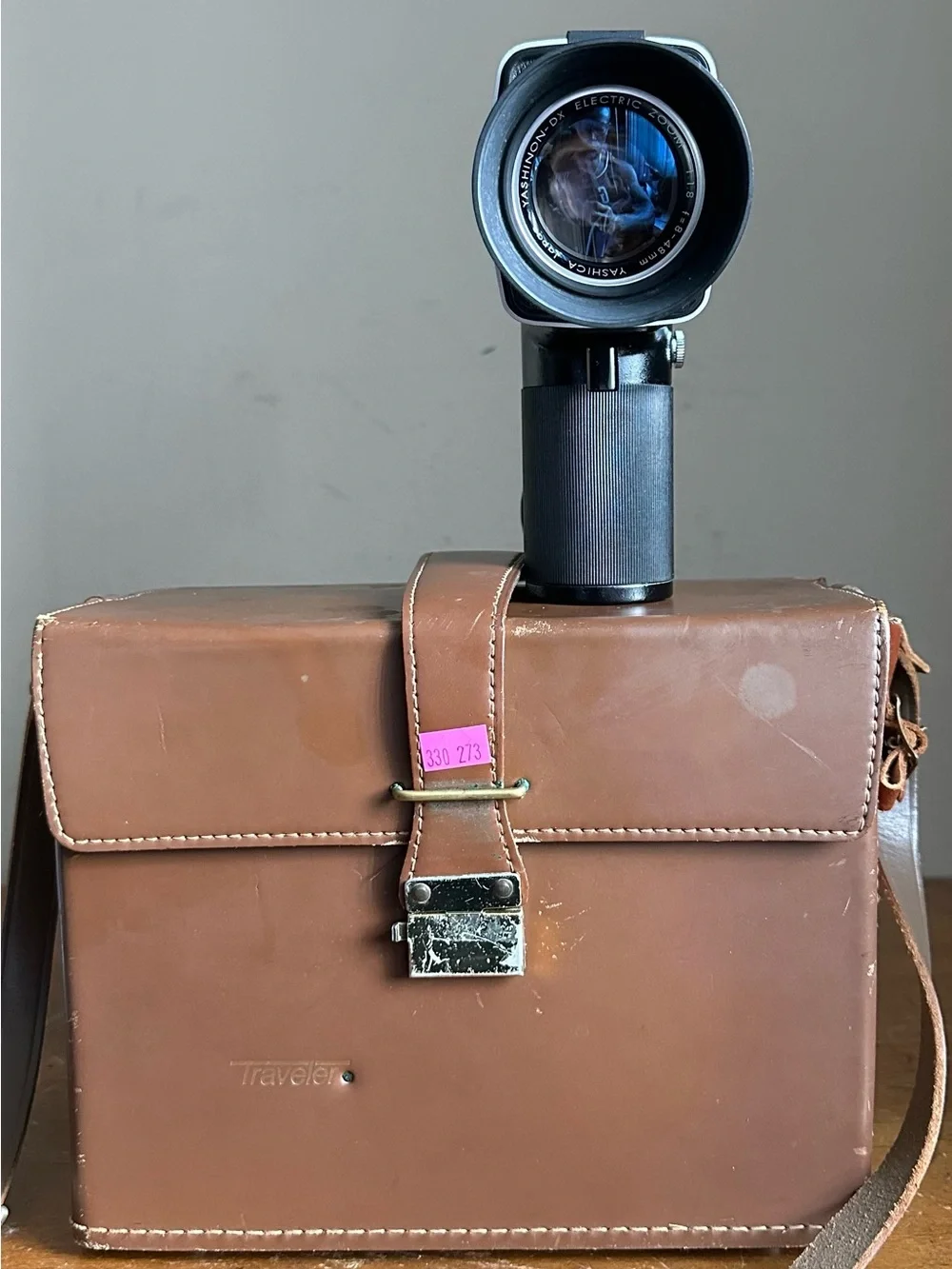 Vintage Yashica Electro 8 LD-6 Super 8 Movie Camera w/8-48mm Yashinon-DX Lens